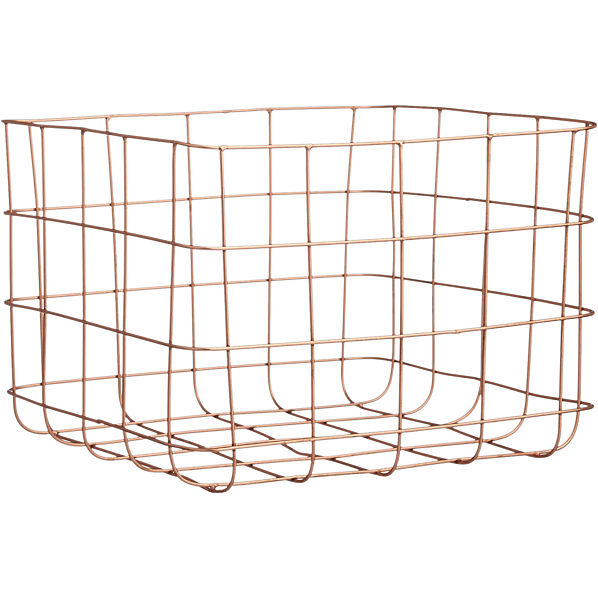 copper wire storage basket CB2
