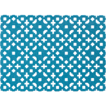 corte peacock placemat