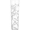 crackle flute. 9.5 oz.; 2.25"dia.x7"H