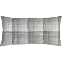 crosshatch 23"x11" pillow