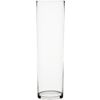 cylinder vase. 5.75"dia.x19.5"H