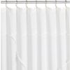 deconstructed linen shower curtain.