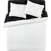 deconstructed bed linens