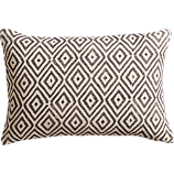 diamond lattice 18"x12" pillow with down-atlernative insert