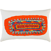 digital center print 18"x12" pillow
