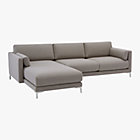 district 2-piece sectional (left arm chaise, right arm sofa)