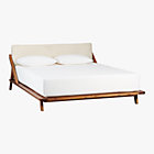 drommen queen bed (mattress sold separately).