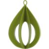 drop sculpture green ornament