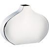 small drop vase. 9"Wx1.75"Dx7.25"H