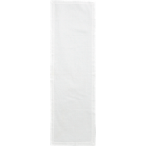 duo white linen placemat for two