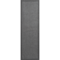 duo carbon linen placemat for two