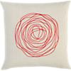 ebb red 16" pillow