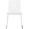 echo white chair. overall: 19"Wx18"Dx33"Hseat: 18"H