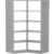 FacetBookcaseGreyAV4S13