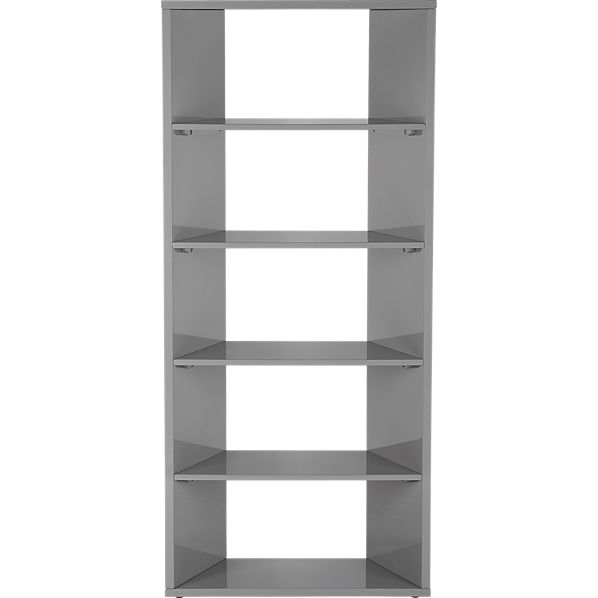 FacetBookcaseGreyS13