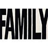 family black and white rug