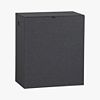 charcoal hamper. 21"Wx12"Dx24"H