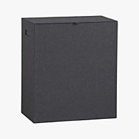 charcoal felt hamper