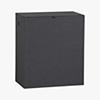charcoal felt hamper