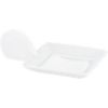 fin dip dish. 4"Wx2.5"Dx1.25"H