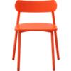 fleet hot orange chair