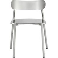 fleet brushed nickel chair