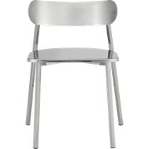 fleet brushed nickel chair