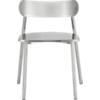 fleet brushed nickel chair