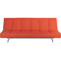 flex orange sleeper sofa