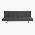flex sleeper sofa in gravel.