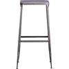 flint 30" barstool. 15"sq.x30"H