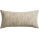 format natural 23"x11" pillow with down-alternative pillow