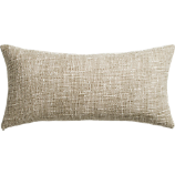 format natural 23"x11" pillow with down-alternative pillow