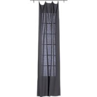 French-Belgian dark grey linen panel