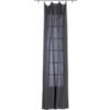 French-Belgian dark grey linen panel