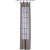 French-Belgian light grey linen panel. 48"Wx120"H