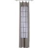 French-Belgian light grey linen panel