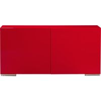 fuel red credenza