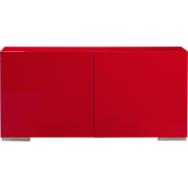 fuel red credenza