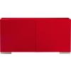 fuel red credenza