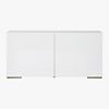 fuel white credenza. 52"Wx17"Dx25"H