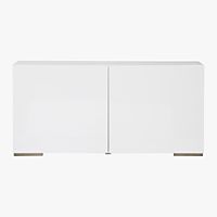 fuel white credenza