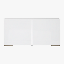 fuel white credenza
