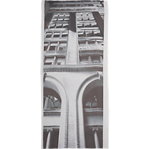 ghost city wall hanging