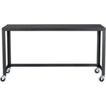 go-cart carbon console table