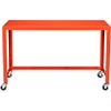 go-cart bright orange desk. 47.75"Wx23.75"Dx29.5"H