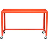 go-cart bright orange desk
