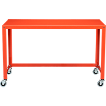 go-cart bright orange desk