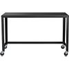 go-cart carbon grey desk.47.75"Wx23.75"Dx29.5"H