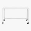 go-cart white desk. 47.75"Wx23.75"Dx29.5"H